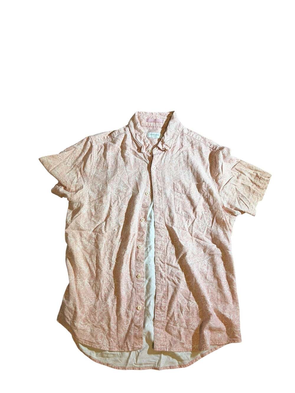 7 Diamonds Men's Short Sleeve Button-Up Shirt Style SMK-8173